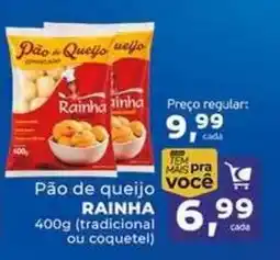 Cometa Supermercados Pão de queijo rainha oferta