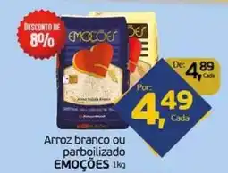 Cometa Supermercados Arroz branco ou parboilizado emoções oferta