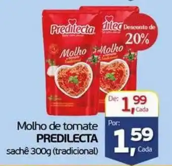 Molho de tomate predilecta