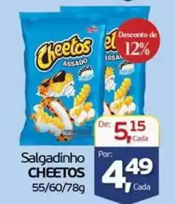 Cometa Supermercados Salgadinho cheetos oferta