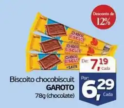 Cometa Supermercados Biscoito chocobiscuit garoto oferta