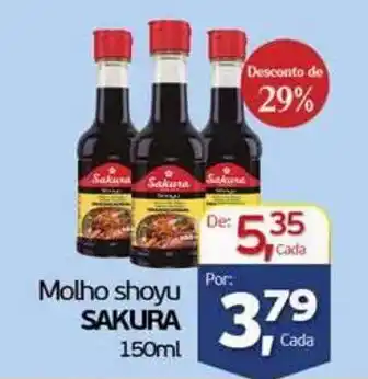 Cometa Supermercados Molho shoyu sakura oferta
