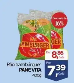 Cometa Supermercados Pão hambúrguer PANE VITA oferta