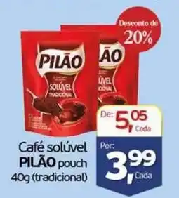 Cometa Supermercados Café solúvel pilão pouch oferta