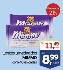 Cometa Supermercados Lenços umedecidos mimmo oferta