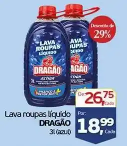 Cometa Supermercados Lava roupas líquido dragão oferta