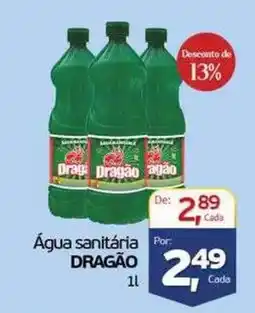 Cometa Supermercados Água sanitária dragão oferta