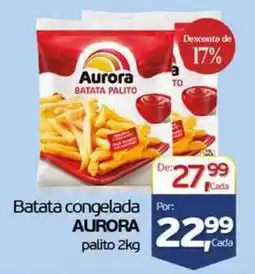 Cometa Supermercados Batata congelada aurora palito oferta