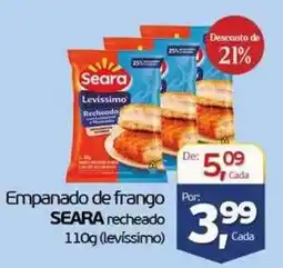 Cometa Supermercados Empanado de frango SEARA recheado oferta