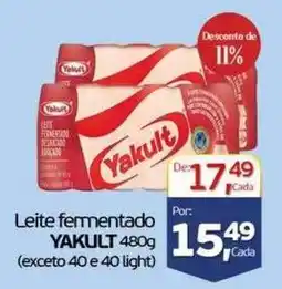 Cometa Supermercados Leite fermentado yakult oferta