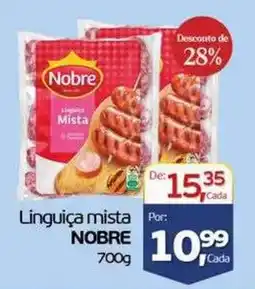 Cometa Supermercados Linguiça mista nobre oferta