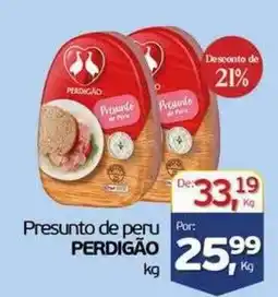 Cometa Supermercados Presunto de peru perdigão oferta