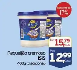 Cometa Supermercados Requeijão cremoso ISIS oferta