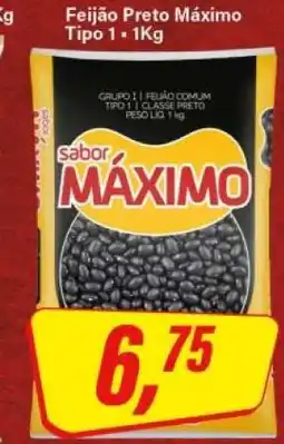 Rede Supermarket Feijão Preto Máximo Tipo 1 oferta