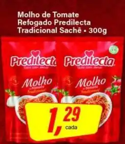 Rede Supermarket Molho de Tomate Refogado Predilecta Tradicional Sachê oferta