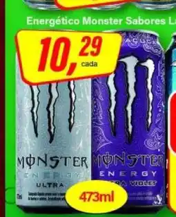 Rede Supermarket Monster Energy oferta