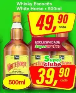 Rede Supermarket Whisky Escocês White Horse - 500ml oferta