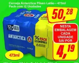 Rede Supermarket Cerveja Antarctica Pilsen Latão oferta