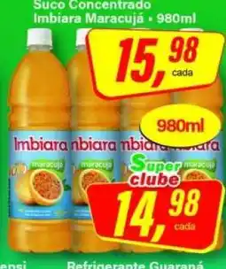 Rede Supermarket Suco Concentrado Imbiara Maracujá oferta