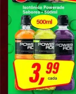 Rede Supermarket Isotônico Powerade Sabores oferta