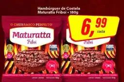 Rede Supermarket Hambúrguer de Costela Maturatta Friboi oferta