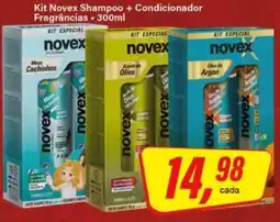 Rede Supermarket Kit Novex Shampoo + Condicionador oferta