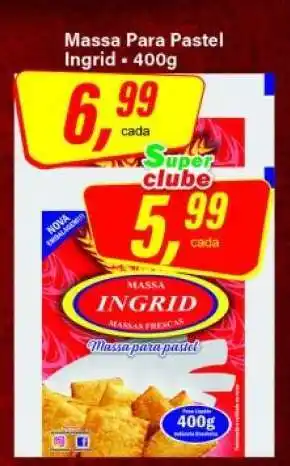 Rede Supermarket Massa Para Pastel Ingrid oferta