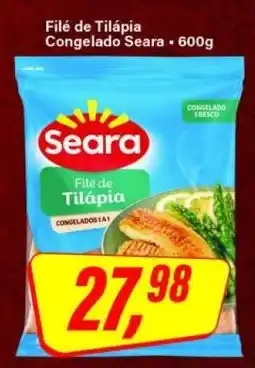 Rede Supermarket Filé de Tilápia Congelado Seara - 600g oferta
