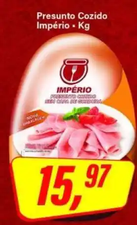Rede Supermarket Presunto Cozido Império oferta