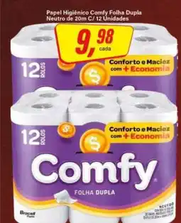 Rede Supermarket Papel Higiênico Comfy Folha Dupla oferta