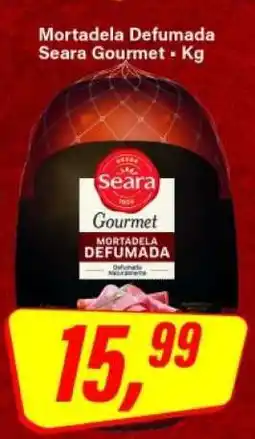 Rede Supermarket Mortadela Defumada Seara Gourmet oferta