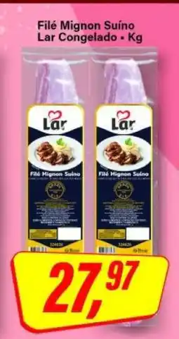 Rede Supermarket Filé Mignon Suíno Lar Congelado oferta