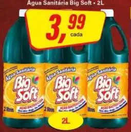 Rede Supermarket Água Sanitária Big Soft oferta