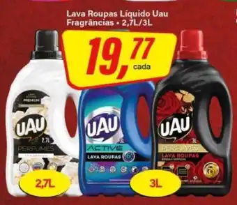 Rede Supermarket Lava Roupas Líquido Uau oferta