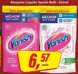 Rede Supermarket Alvejante Líquido Vanish Refil - 500ml oferta