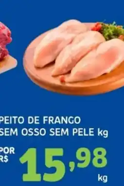 Bergamais Supermercados Peito de frango sem osso sem pele oferta
