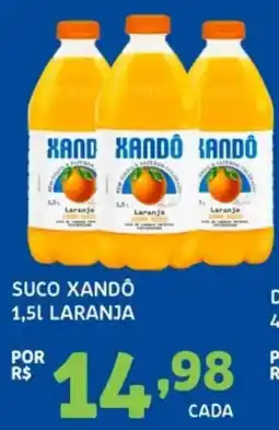 Bergamais Supermercados suco xandô laranja oferta