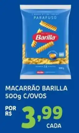 Bergamais Supermercados Macarrão barilla oferta