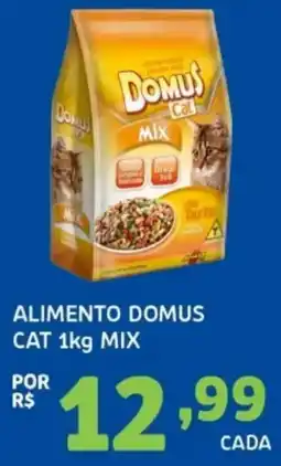 Bergamais Supermercados alimento domus cat 1kg mix oferta