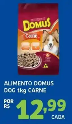 Bergamais Supermercados Alimento domus dog carne oferta