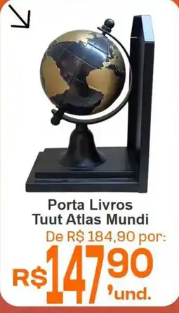 Cocipa Porta Livros Tuut Atlas Mundi oferta