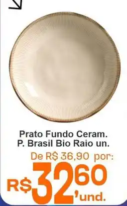 Cocipa Prato Fundo Ceram. P. Brasil Bio Raio un. oferta