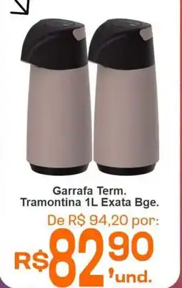 Cocipa Garrafa Term. Tramontina 1L Exata Bge. oferta
