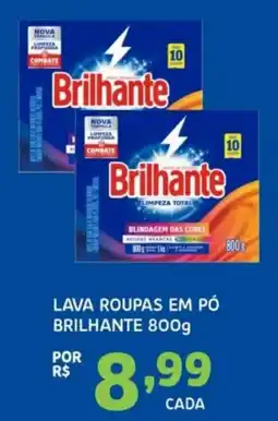 Bergamais Supermercados Lava roupas em pó brilhante oferta