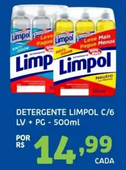 Bergamais Supermercados Detergente limpol oferta