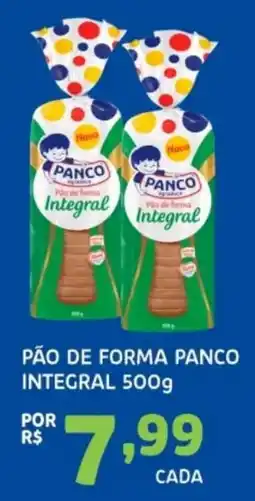 Bergamais Supermercados Pão de forma panco integral oferta