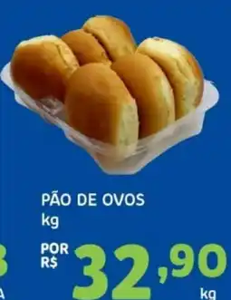 Bergamais Supermercados pão de ovos oferta