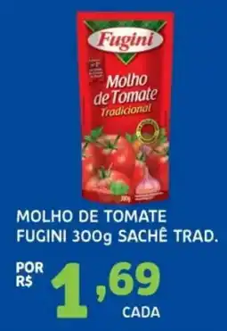 Bergamais Supermercados molho de tomate fugini tradicional oferta
