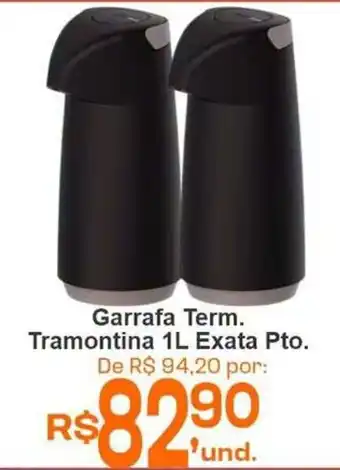 Garrafa Term. Tramontina 1L Exata Pto.