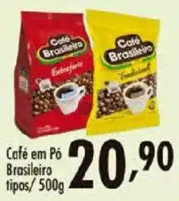 Confiança Supermercados Café em Pó Brasileiro oferta